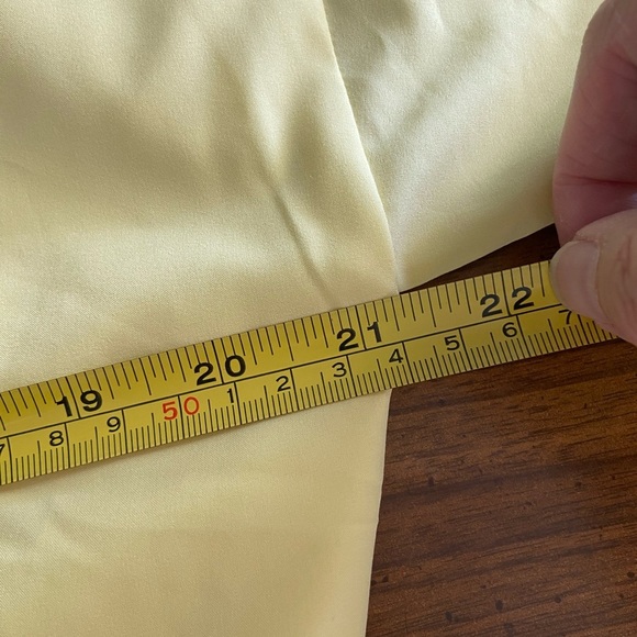 Soft Surroundings Go Lively Traverse Dress Lemon Grass Butter Yellow Sz M NWT - Picture 13 of 14